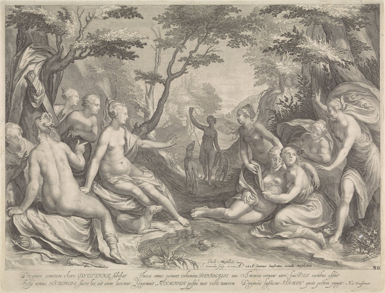 Diana Discovers Callisto