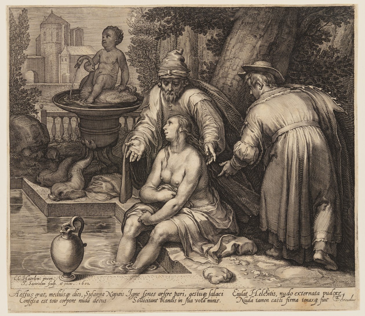 Susanna and the Elders by Jan Saenredam