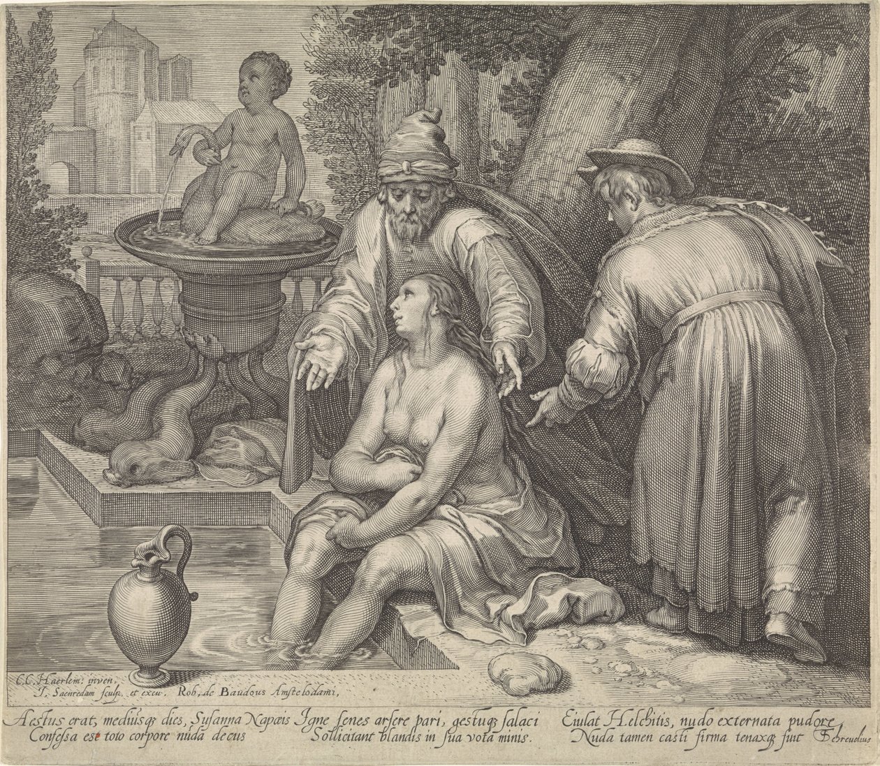 Susanna and the Elders by Jan Saenredam