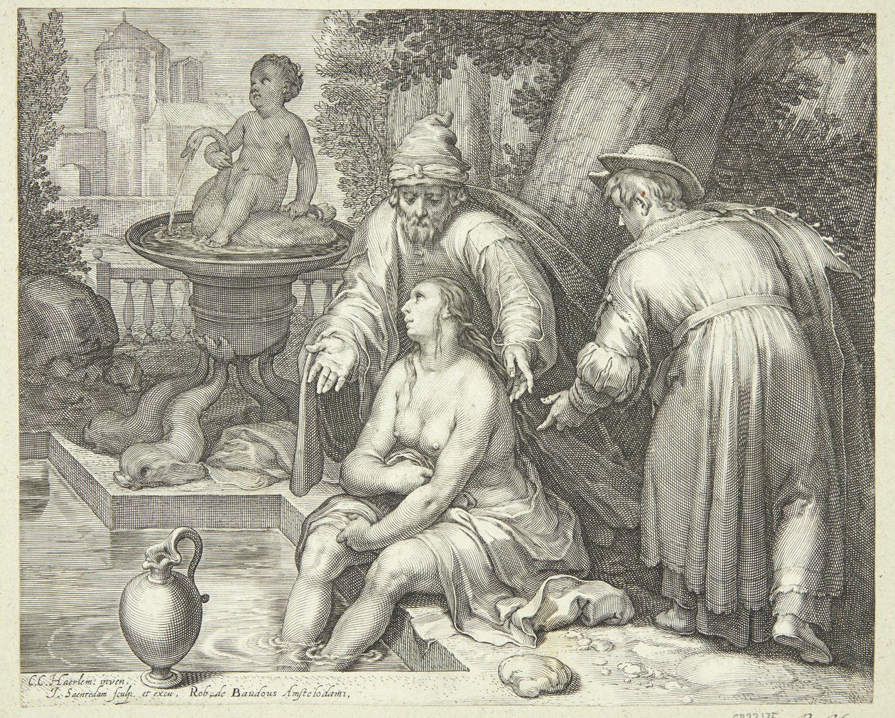 Susanna and the Elders by Jan Saenredam