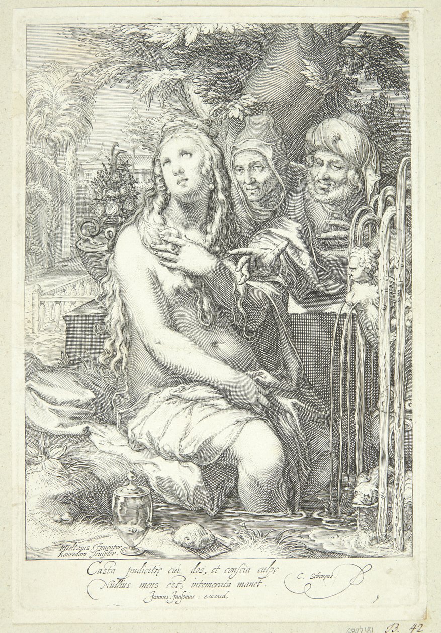 Susanna and the Elders by Jan Saenredam