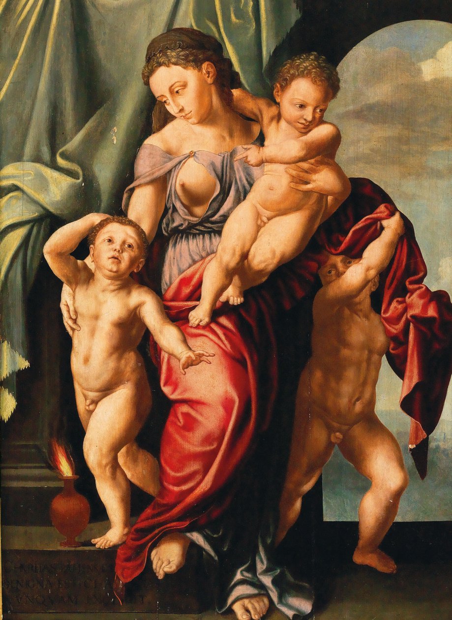 Caritas Romana by Jan Sanders van Hemessen