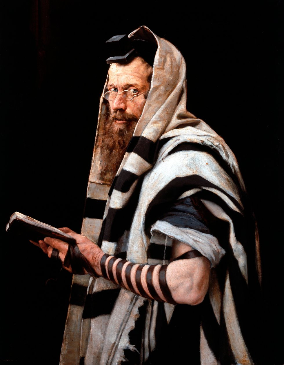 'Rabbi' by Jan Styka: Highest-quality art reproduction