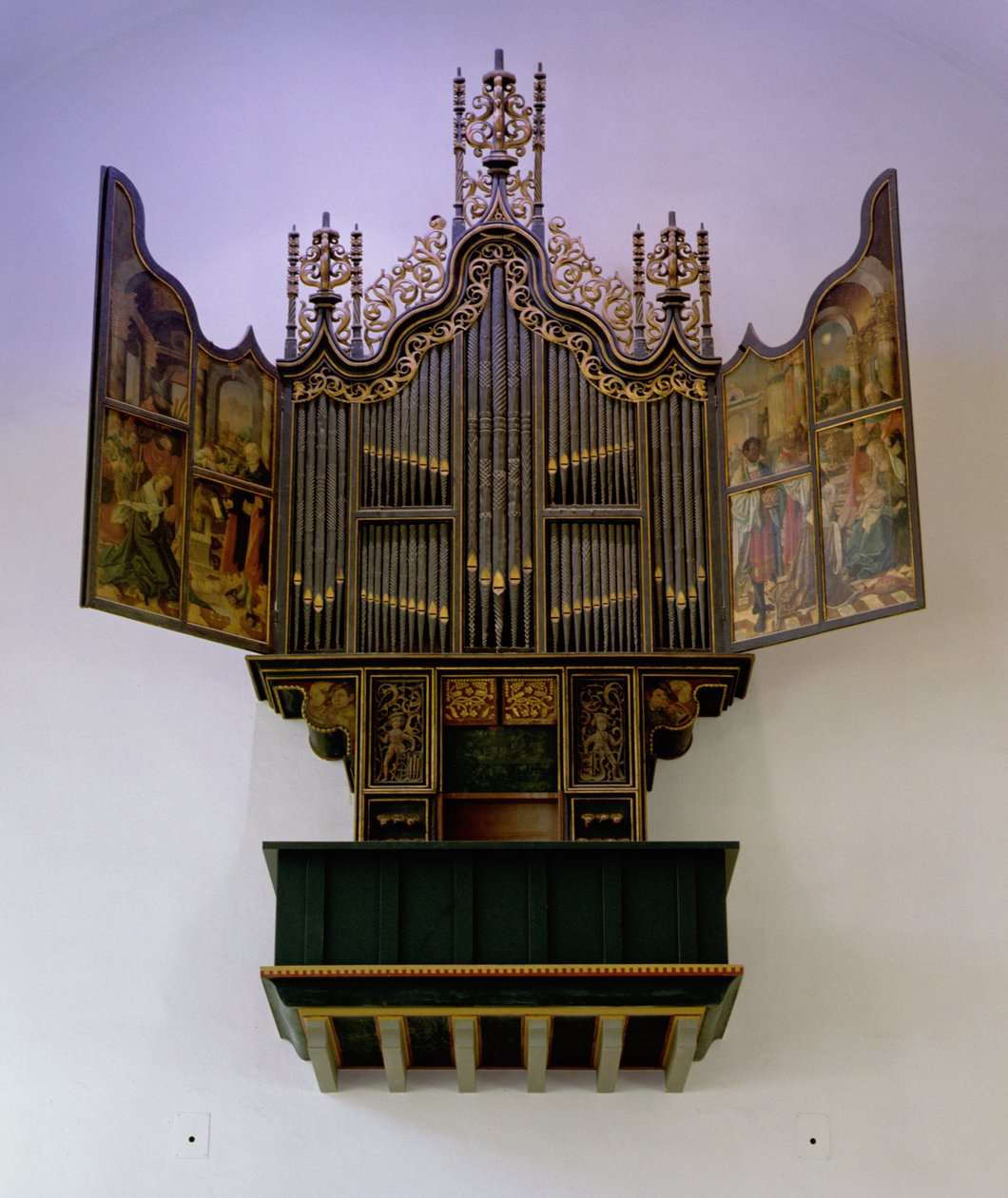 Painted organ, 1526 by Jan Swart Van Groningen