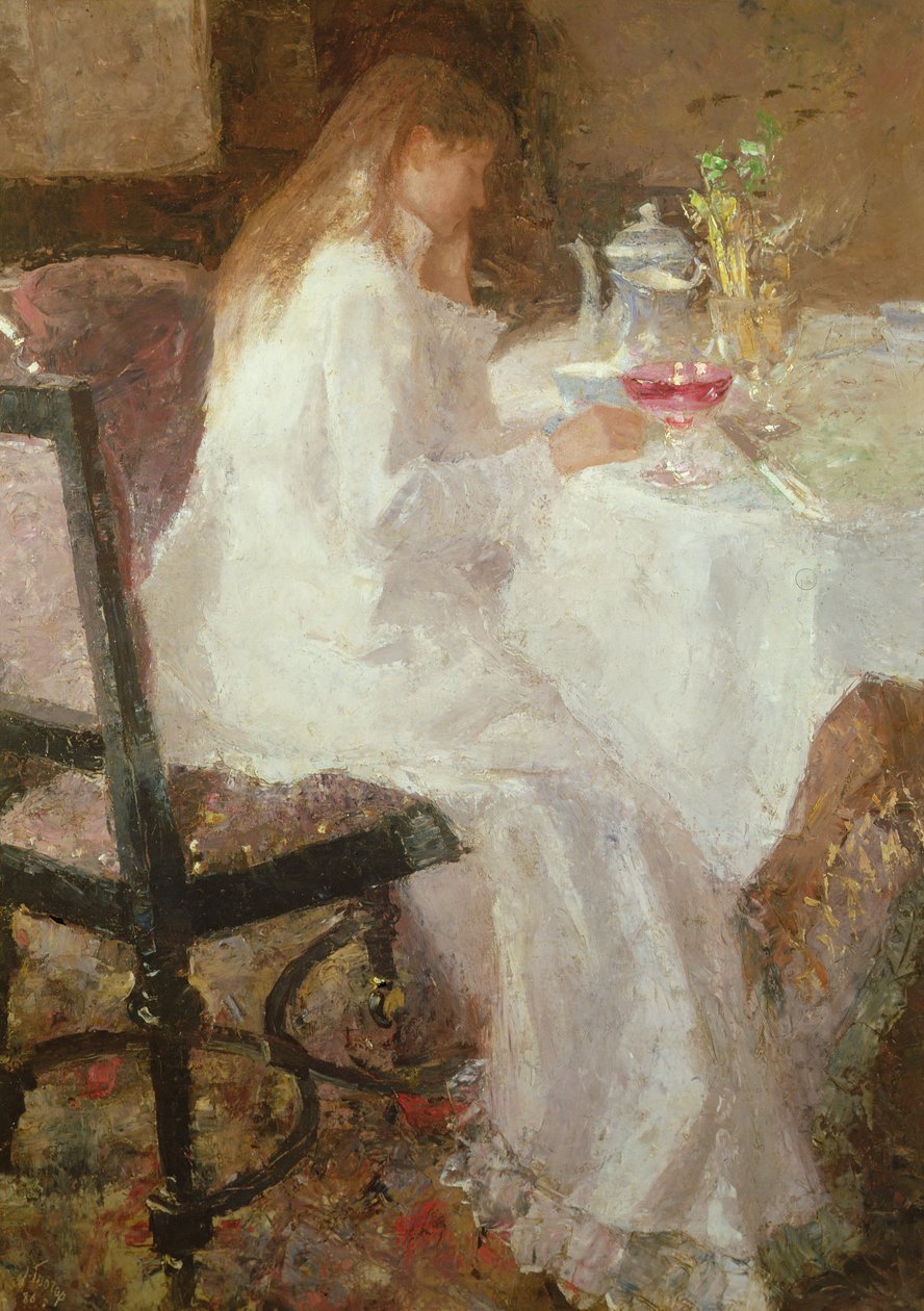 At the Breakfast Table by Jan Toorop