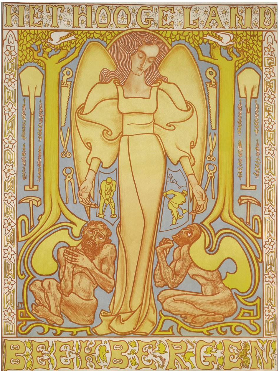 Het Hoogeland Beekbergen, 1896 by Jan Toorop