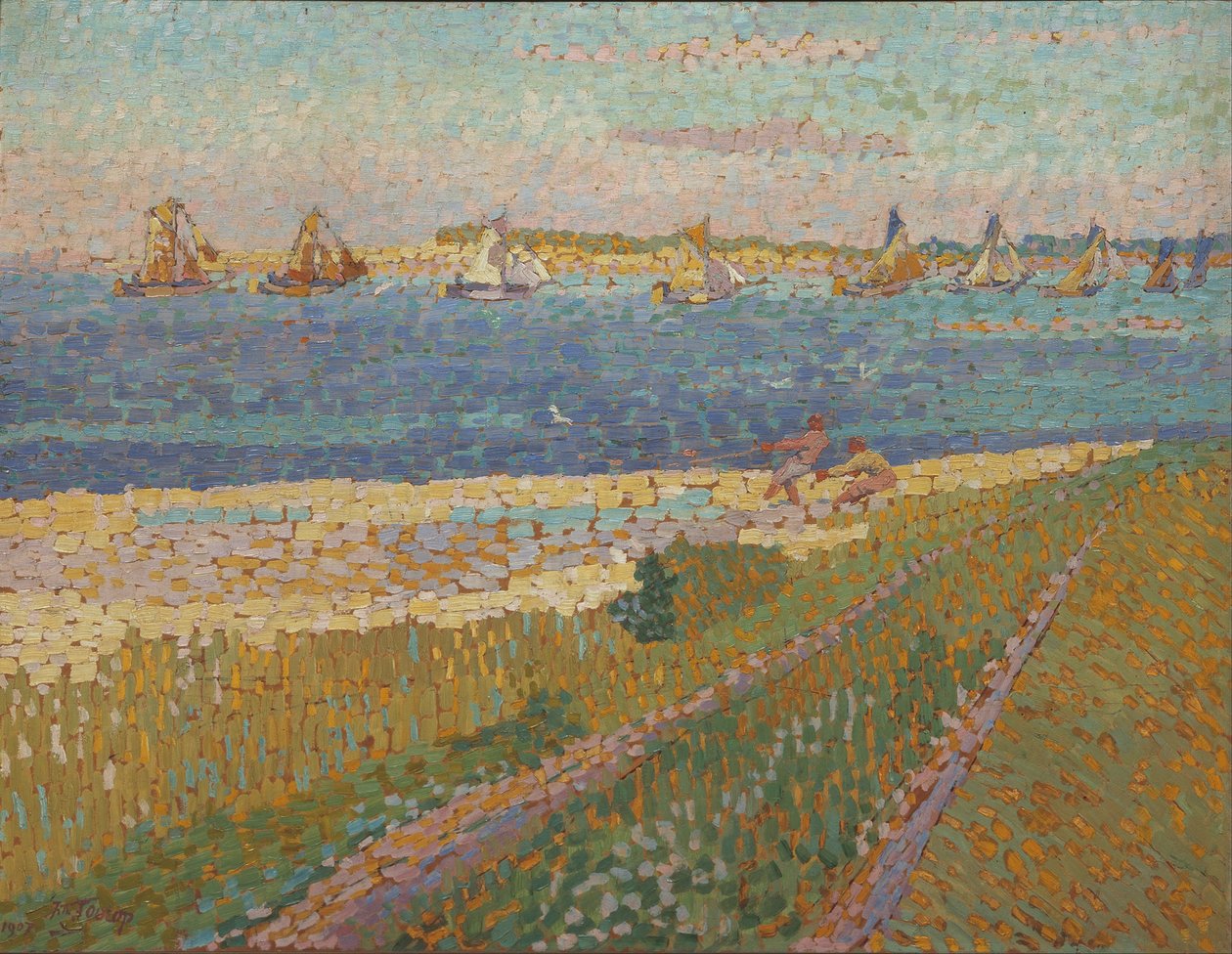 The Schelde near Veere by Jan Toorop