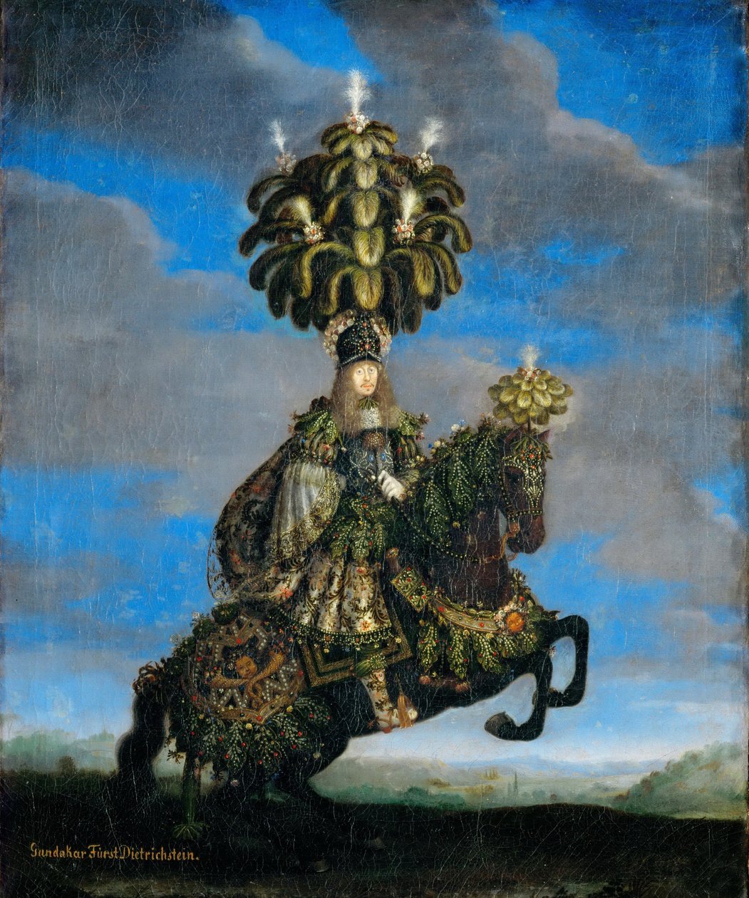 Gundakar, Prince Dietrichstein in a Costume for a Horse-Ballet by Jan Thomas