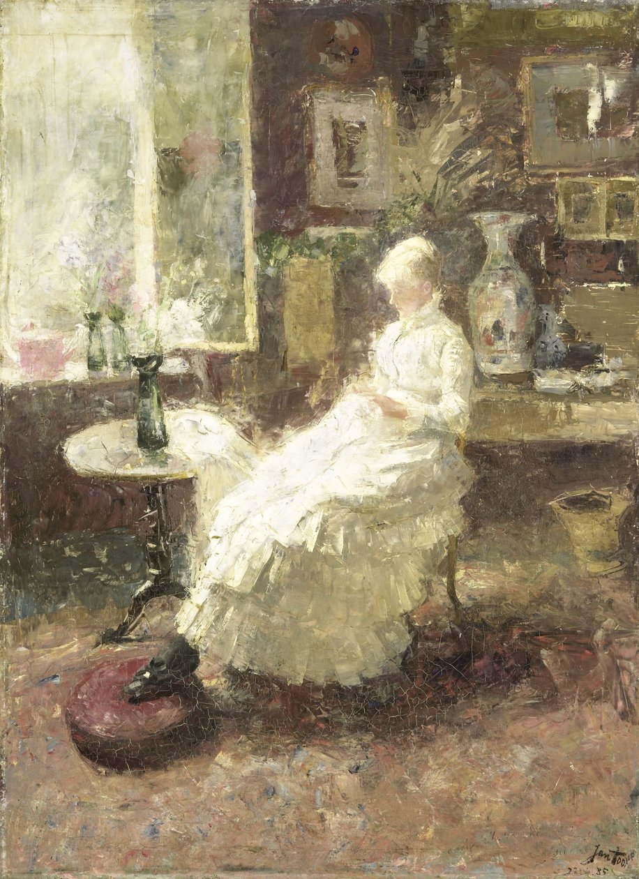 Annie Hall at Lissadell, Surrey by Jan Toorop