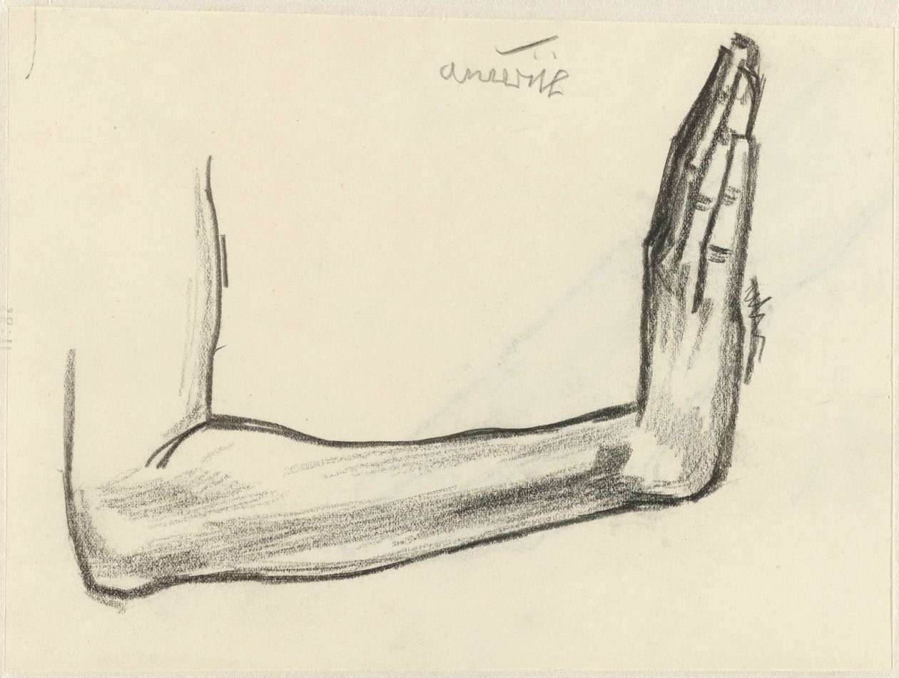 Study of a Forearm by Jan Toorop