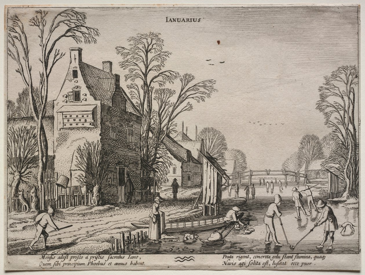 The Twelve Months: January by Jan Van de Velde