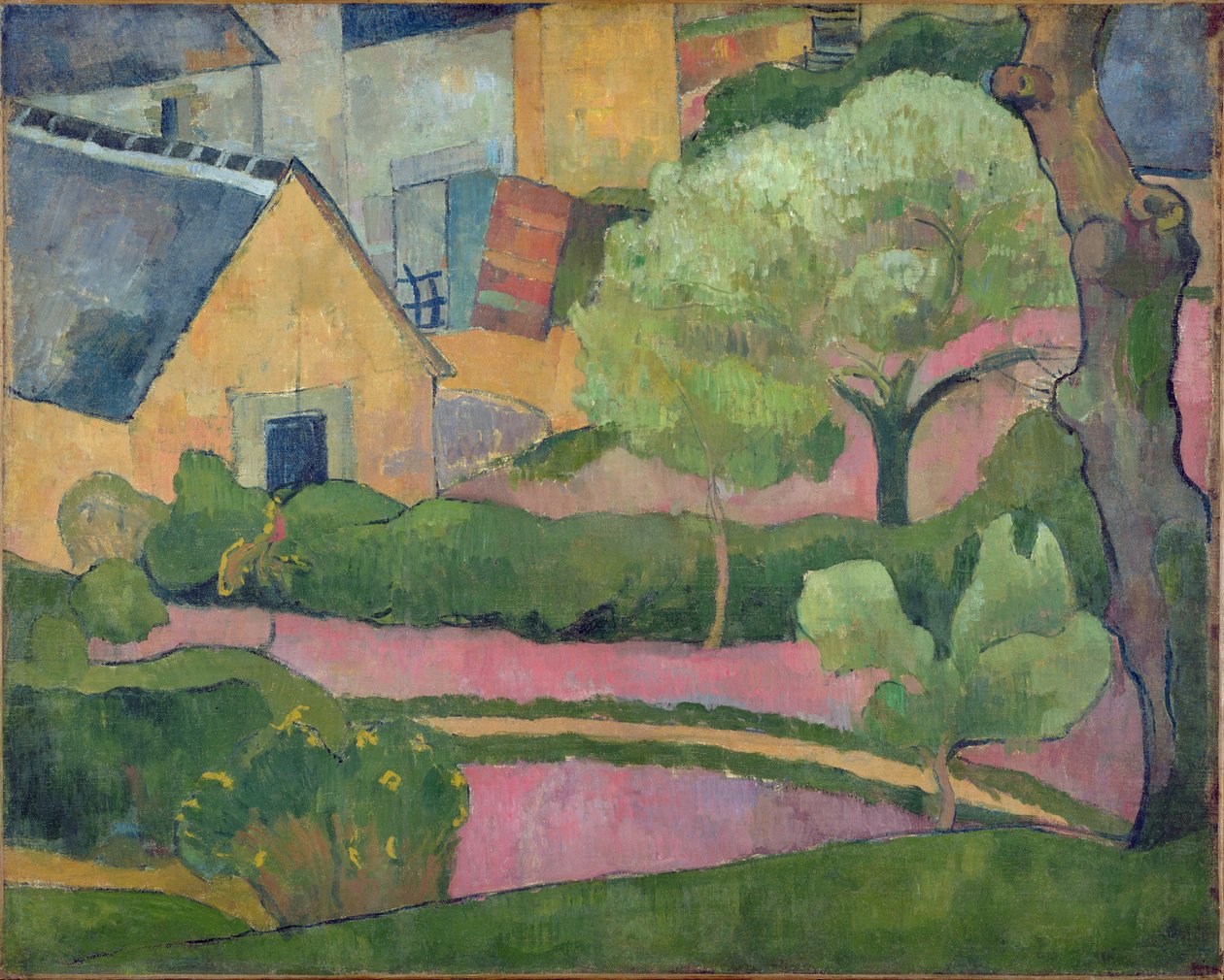Farmyard at Le Pouldu, c.1892 by Jan Verkade
