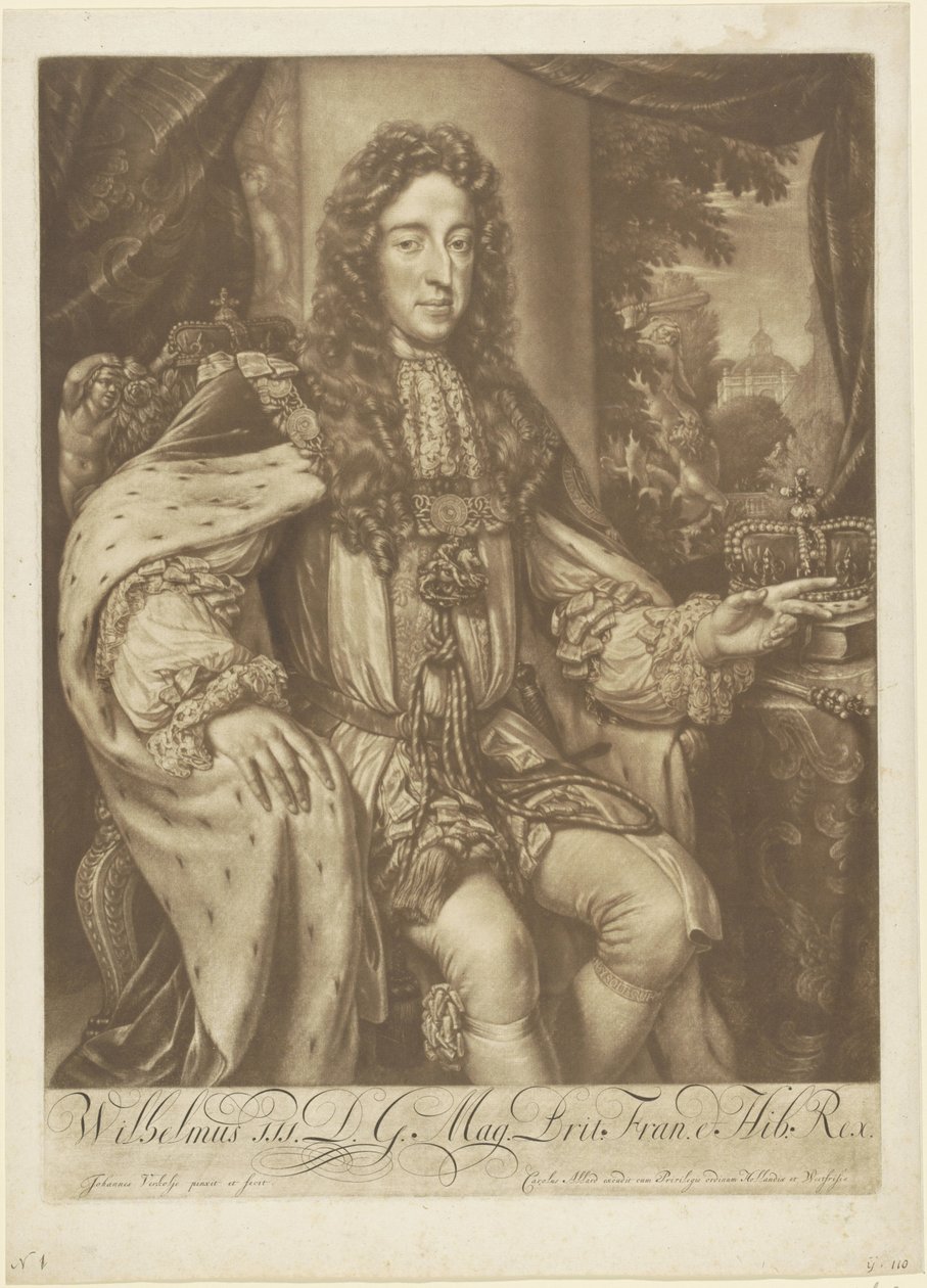 Portrait of William III, Prince of Orange by Jan Verkolje (I)