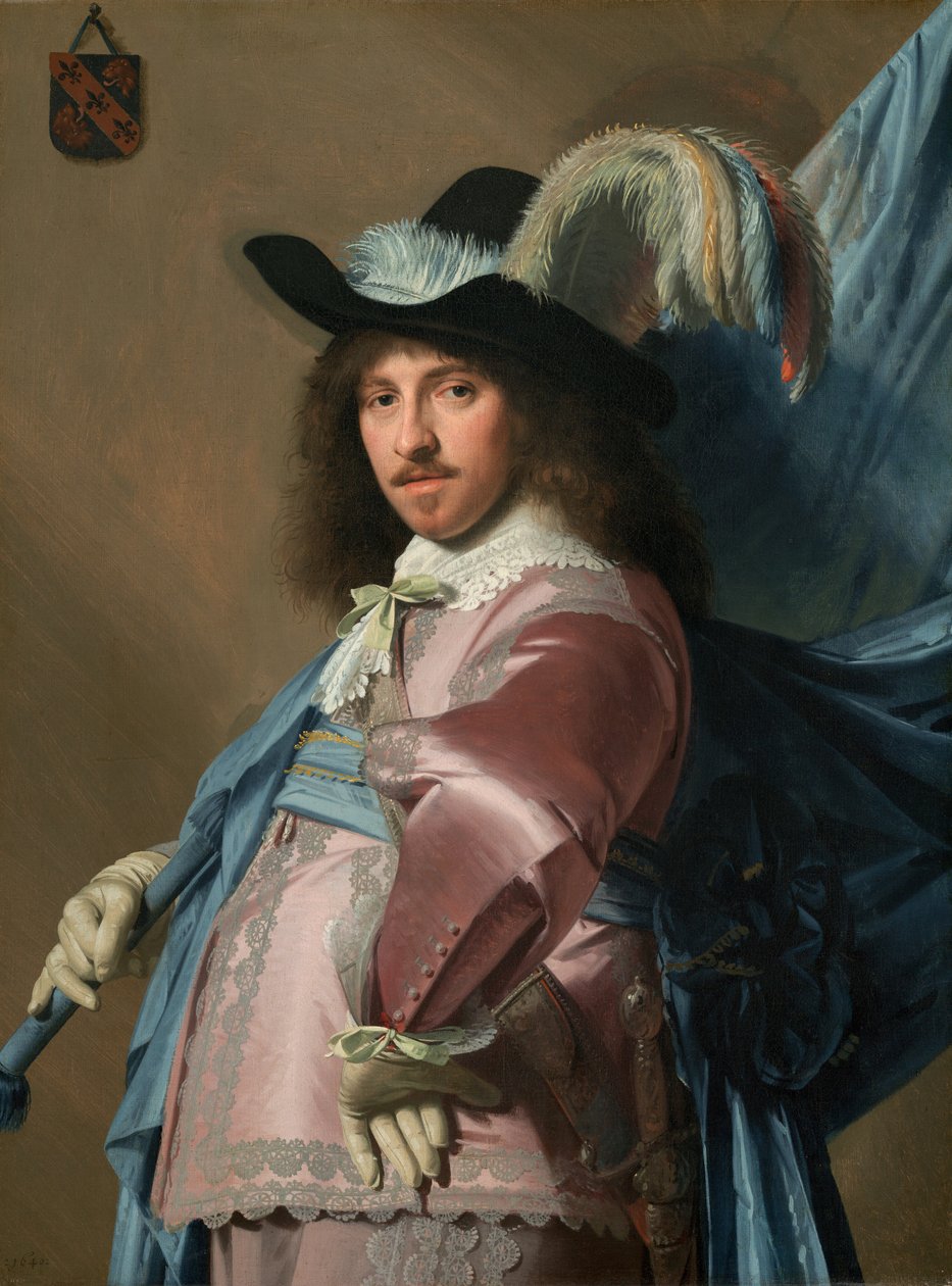 Andries Stilte as a Standard Bearer by Jan Verspronck