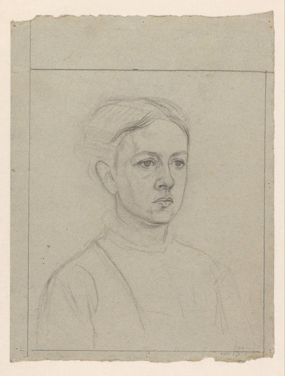 Portrait of Johanna Veth by Jan Veth