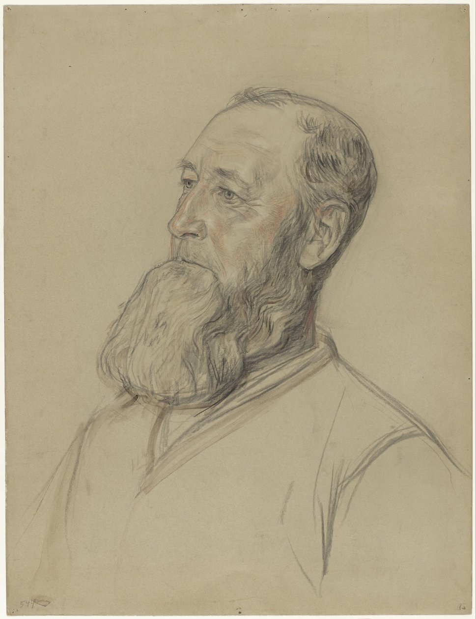 Portrait of an Egg Farmer from Broek by Jan Veth