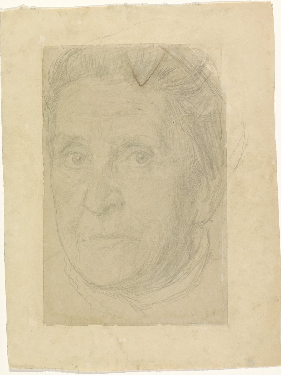 Portrait of Mrs. M.J. van Rennès-de Jongh by Jan Veth