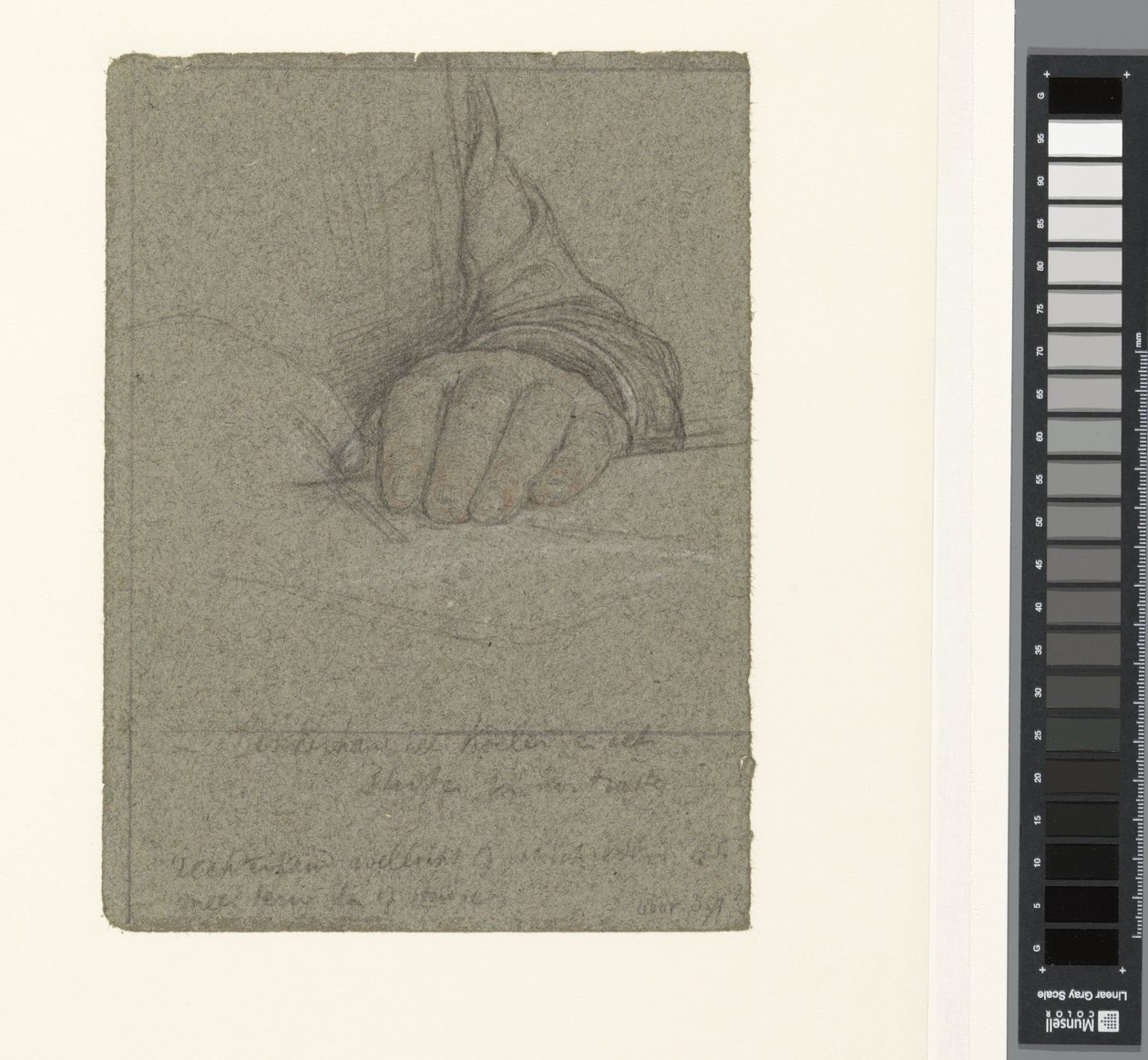 Study of the Right Hand of Geheimrat M. Kempner by Jan Veth