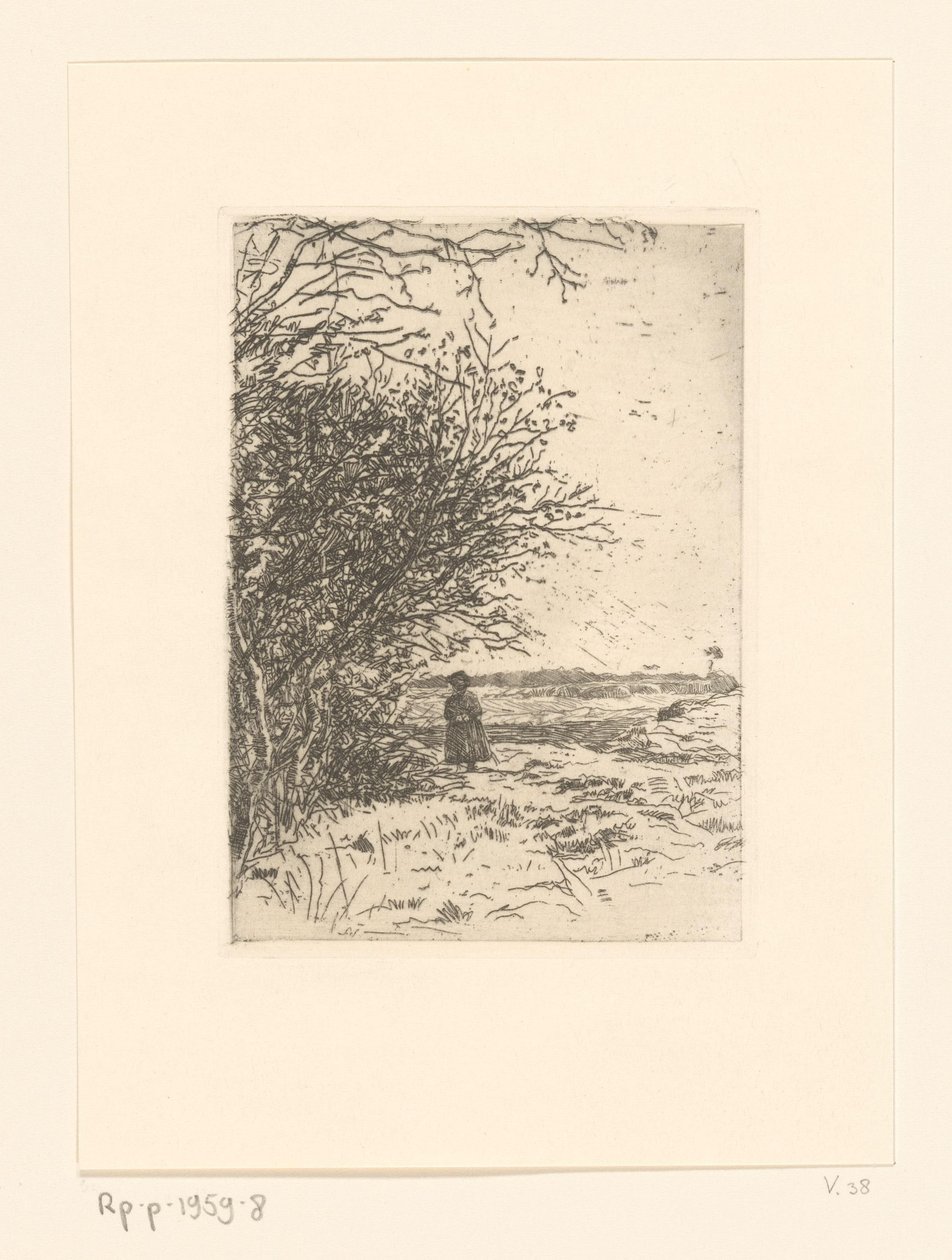 Woman in a Landscape by Jan Veth