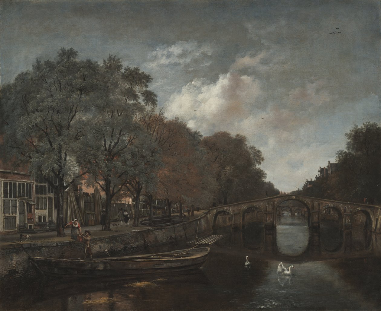 Herengracht, Amsterdam, c.1661 by Jan Wijnants
