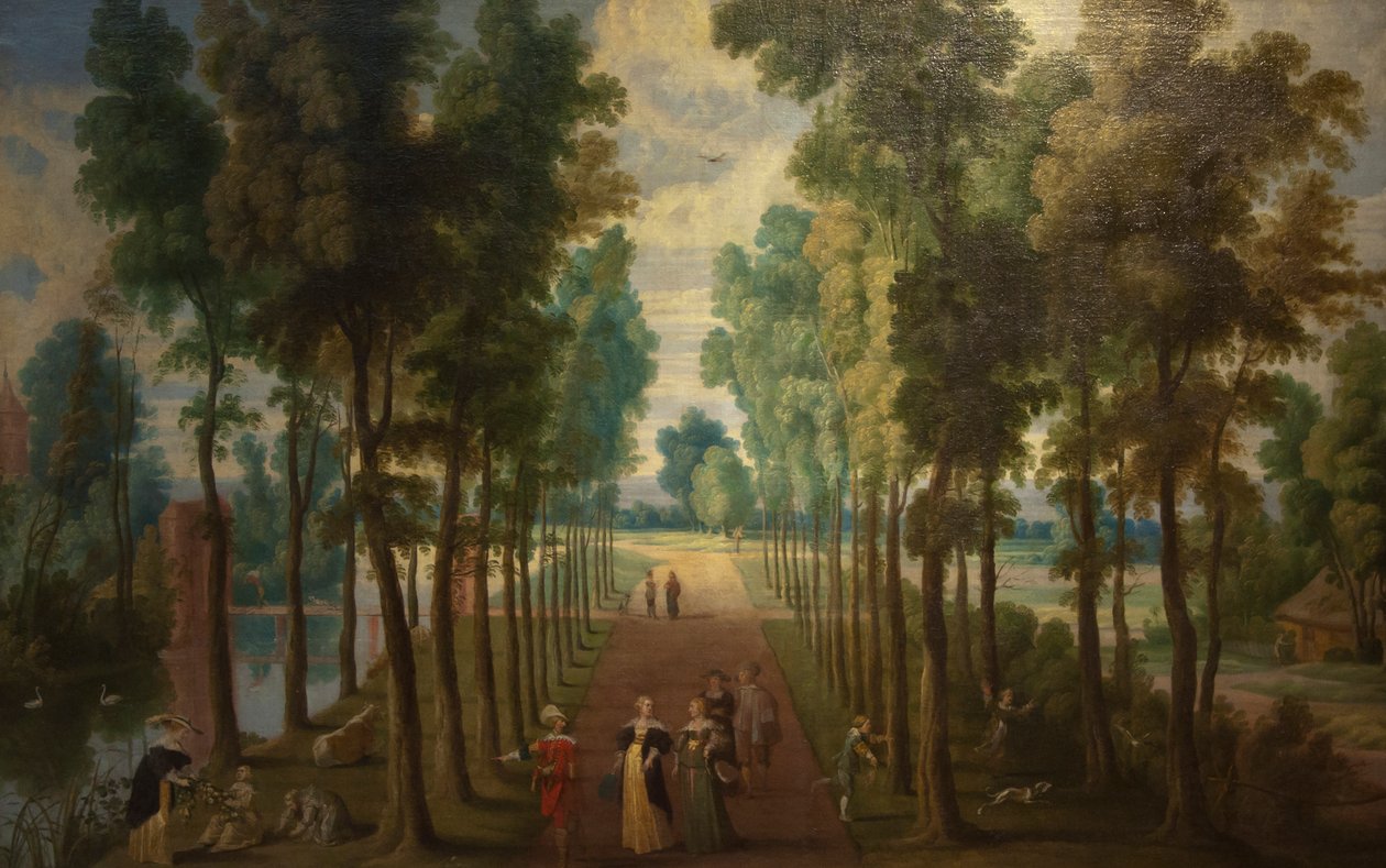 Road by the Riverbank by Jan Wildens