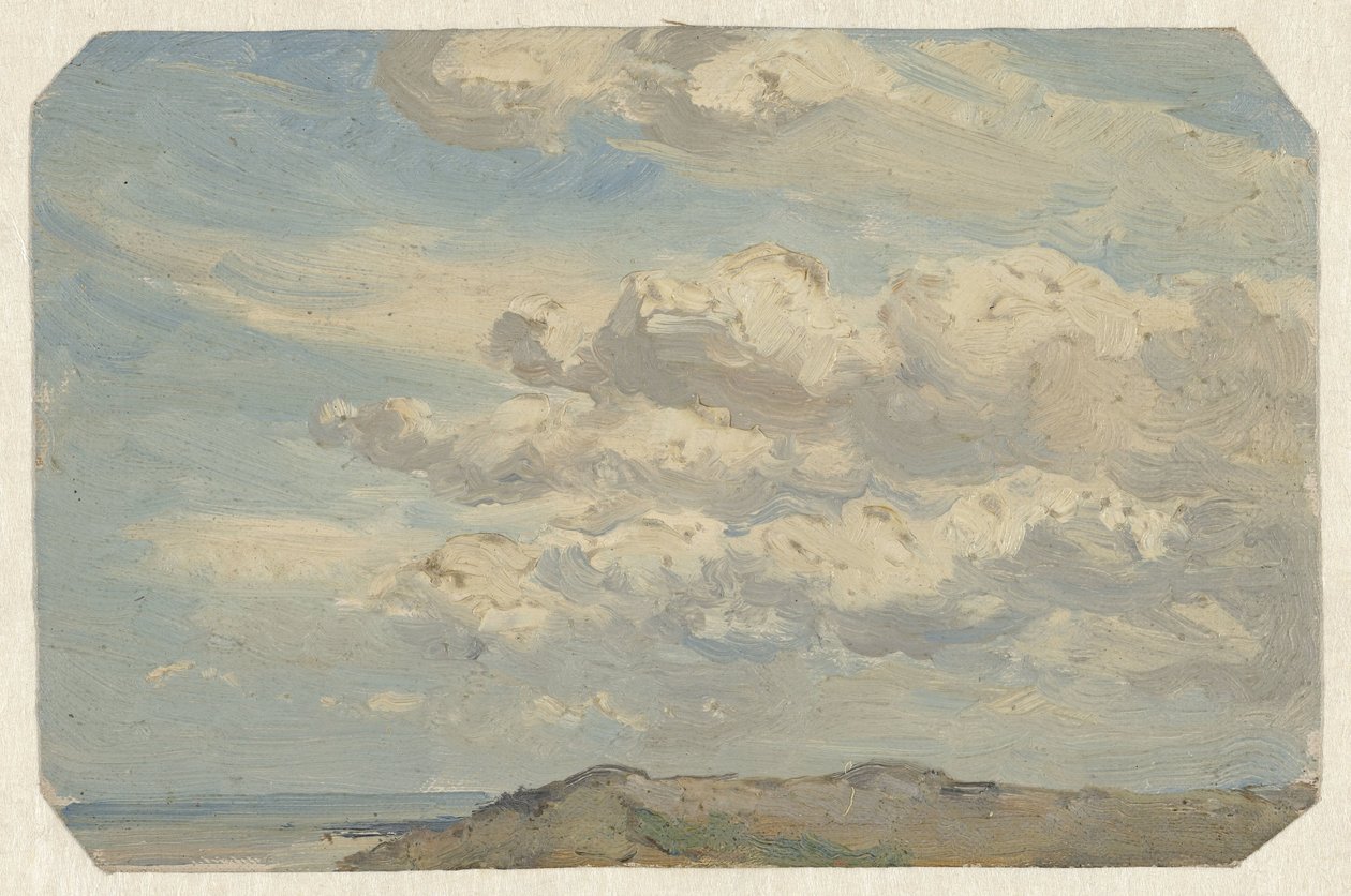 Dune Top with the Sea on the Left by Jan Willem van Borselen