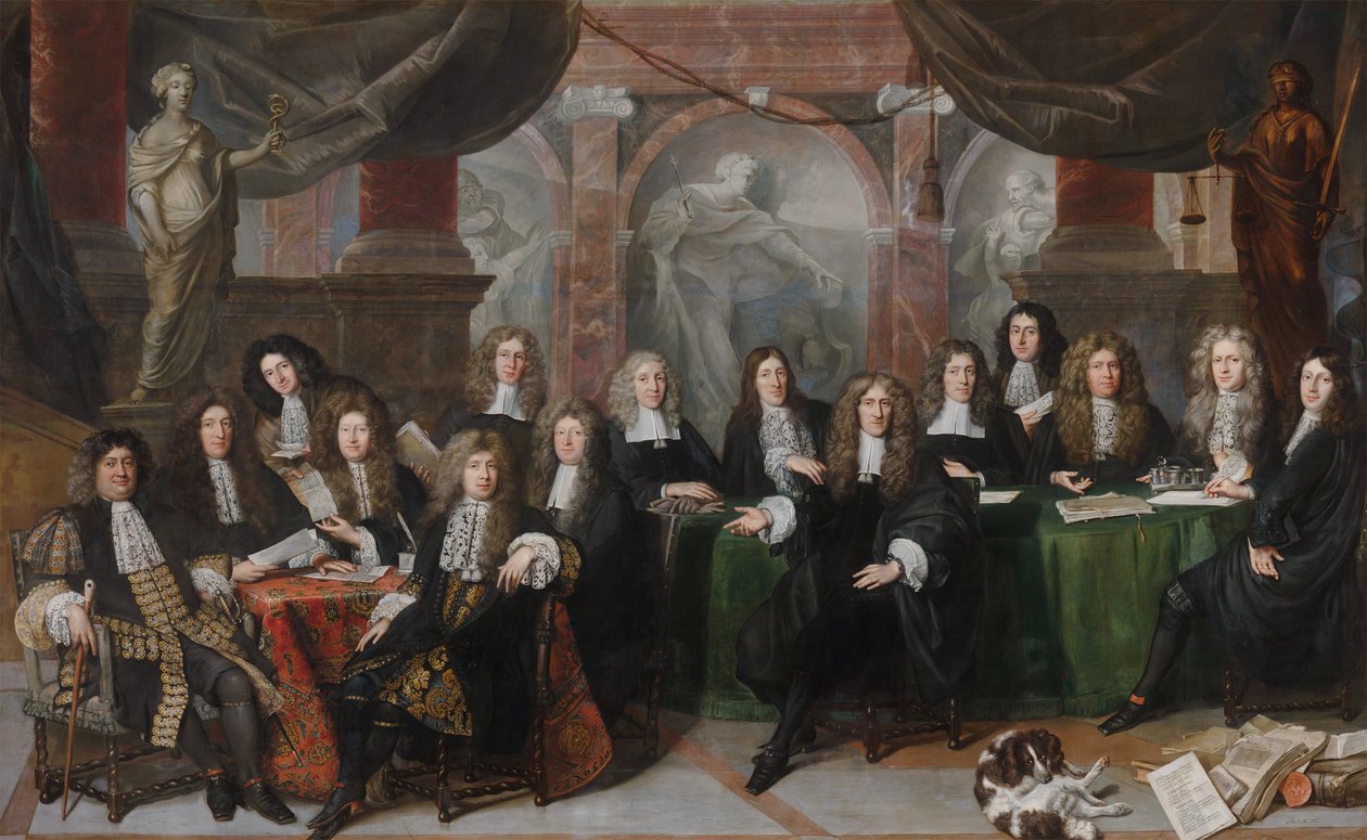 Members of the Magistrate of The Hague by Jan de Baen