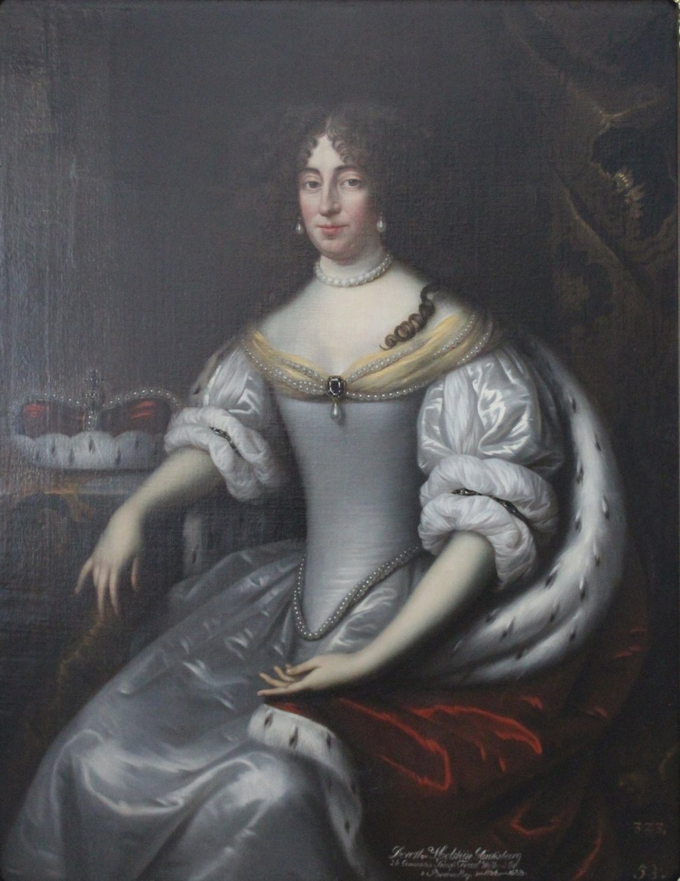 Portrait of Dorothea of Brandenburg, born von Schleswig-Holstein-Sonderburg-Glücksburg (1636–1689) by Jan de Baen