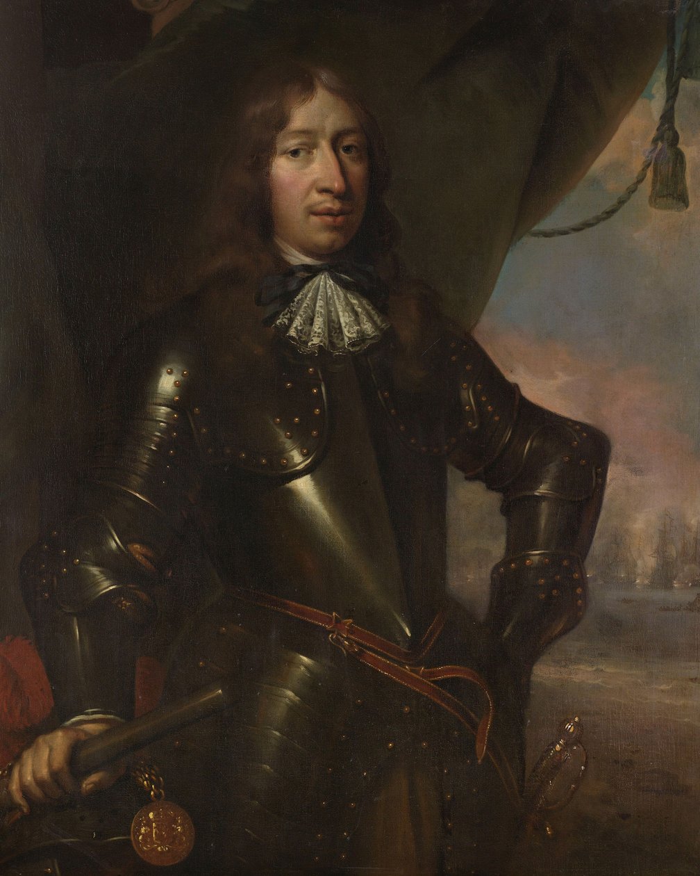 Willem Joseph Baron van Gendt (1625-1672). Vice Admiral by Jan de Baen