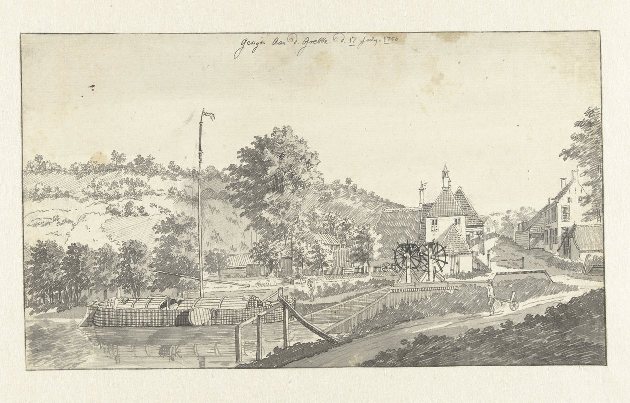 Grebbesluis by Jan de Beijer