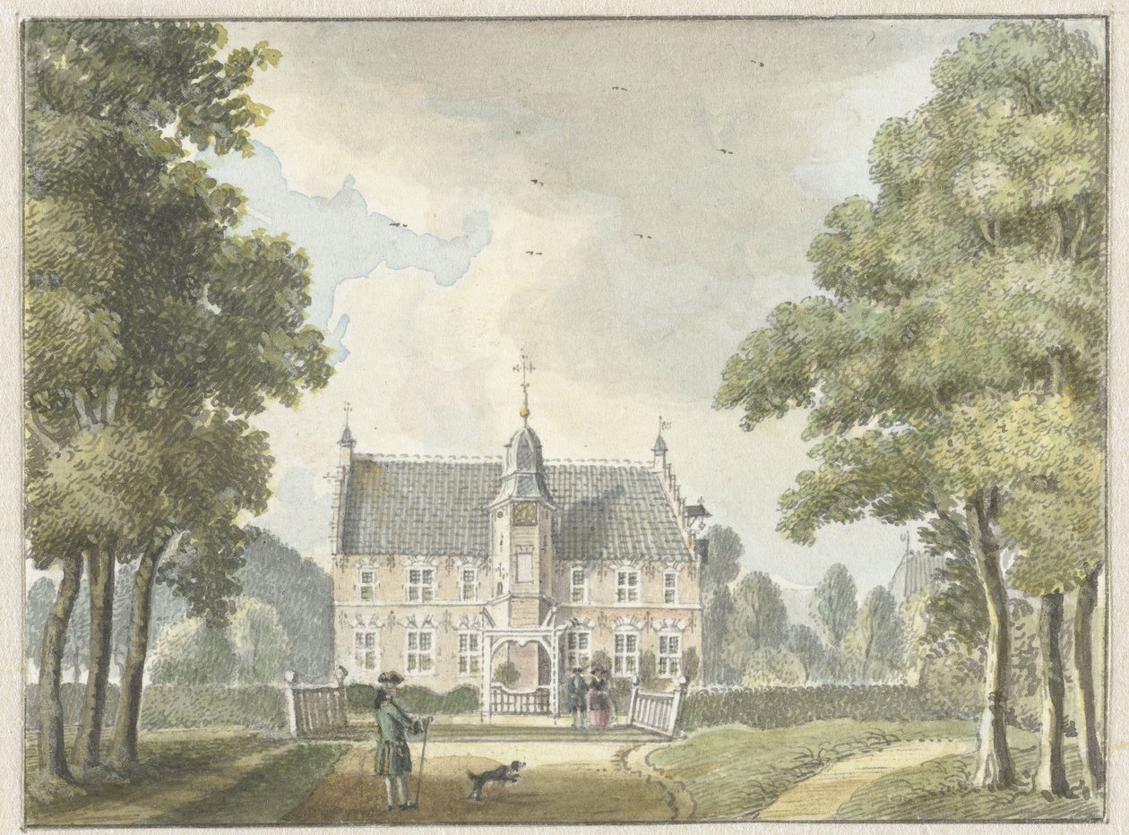 The House Hunderen near Twello by Jan de Beijer