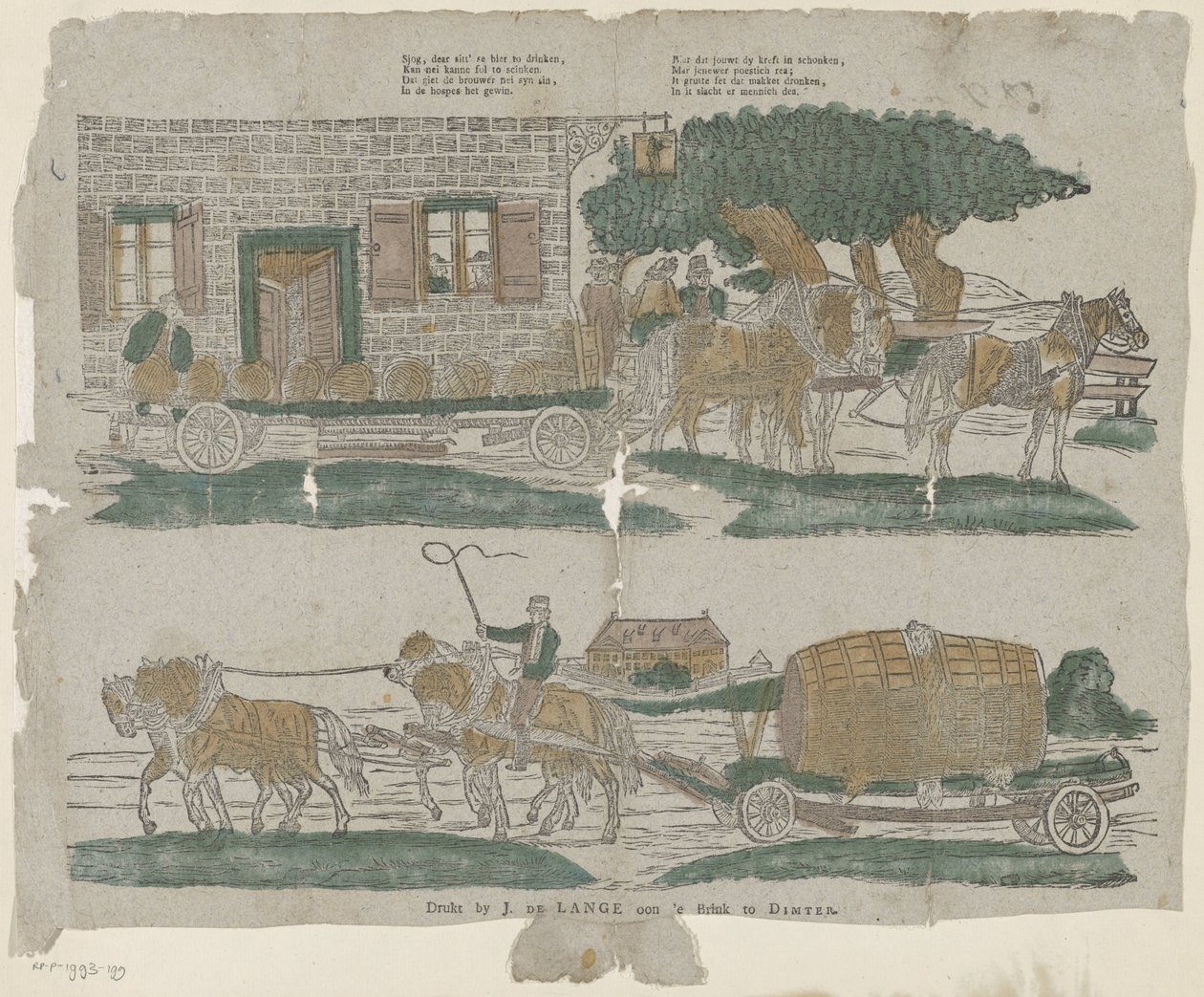 Beer Wagons by Jan de Lange (II)