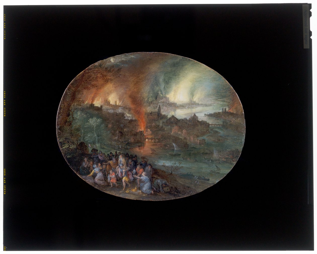 Aeneas And Anchises by Jan the Elder Brueghel
