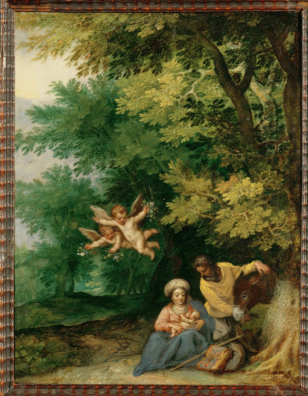 Rest during the Flight to Egypt by Jan the Elder Brueghel