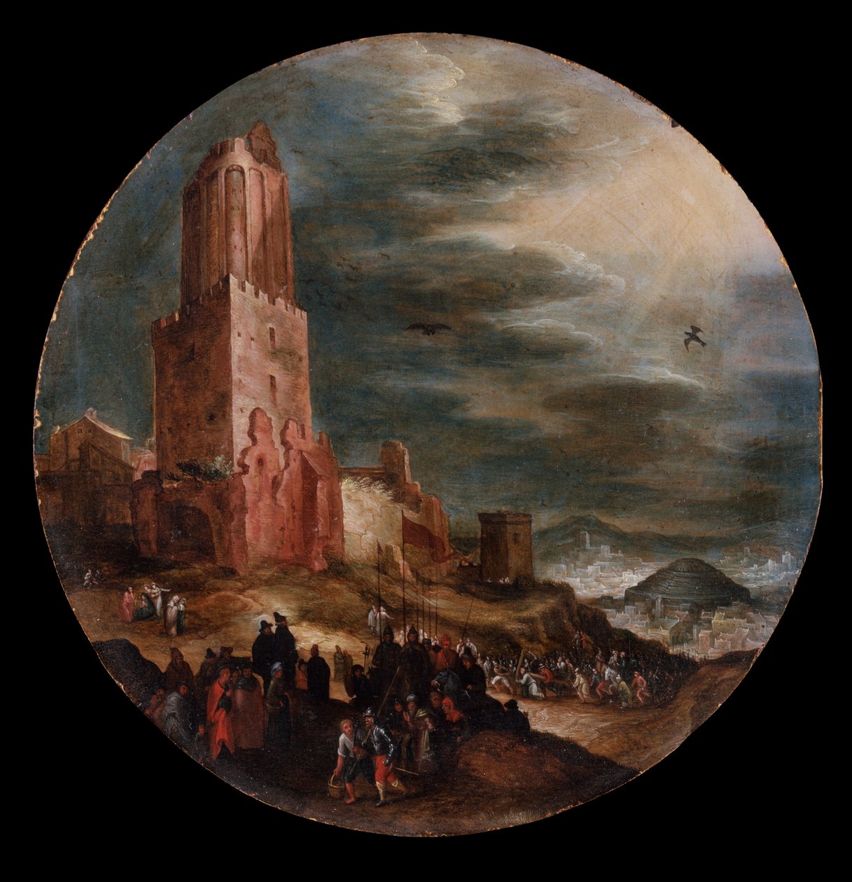 Road to Golgotha, c.1600 by Jan the Elder Brueghel