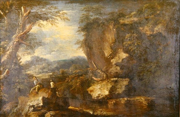 Rocky Landscape by Jan the Elder Brueghel