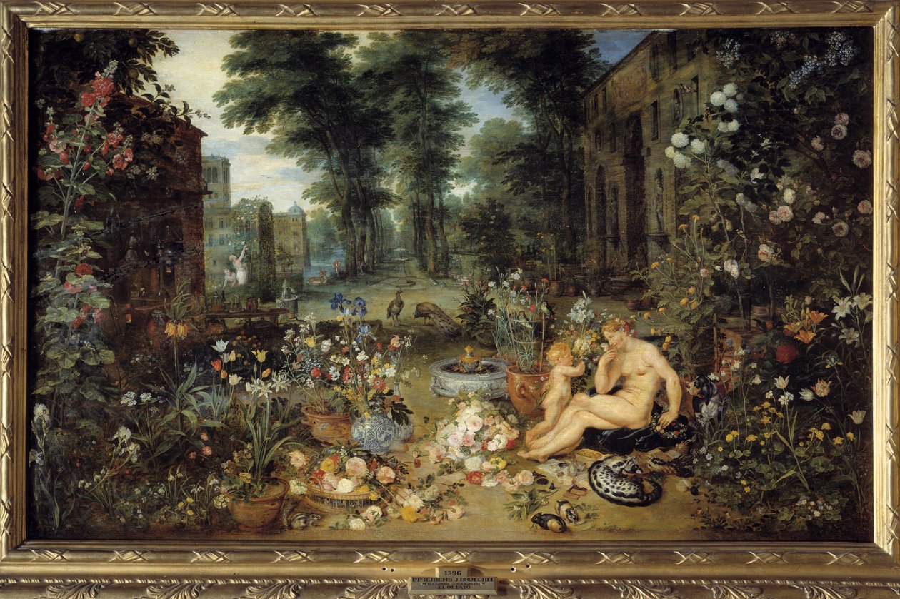 Smell. Allegory of the Five Senses by Jan the Elder Brueghel
