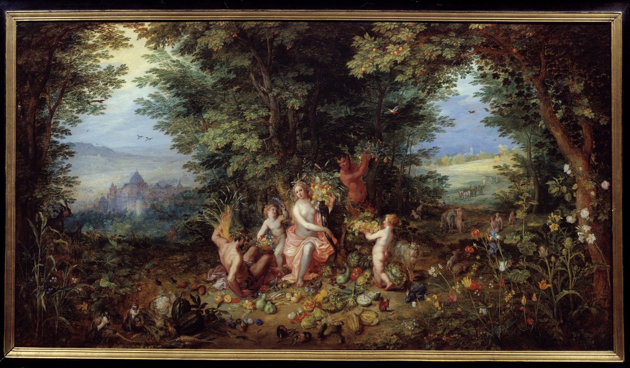 The four elements: The Earth by Jan the Elder Brueghel