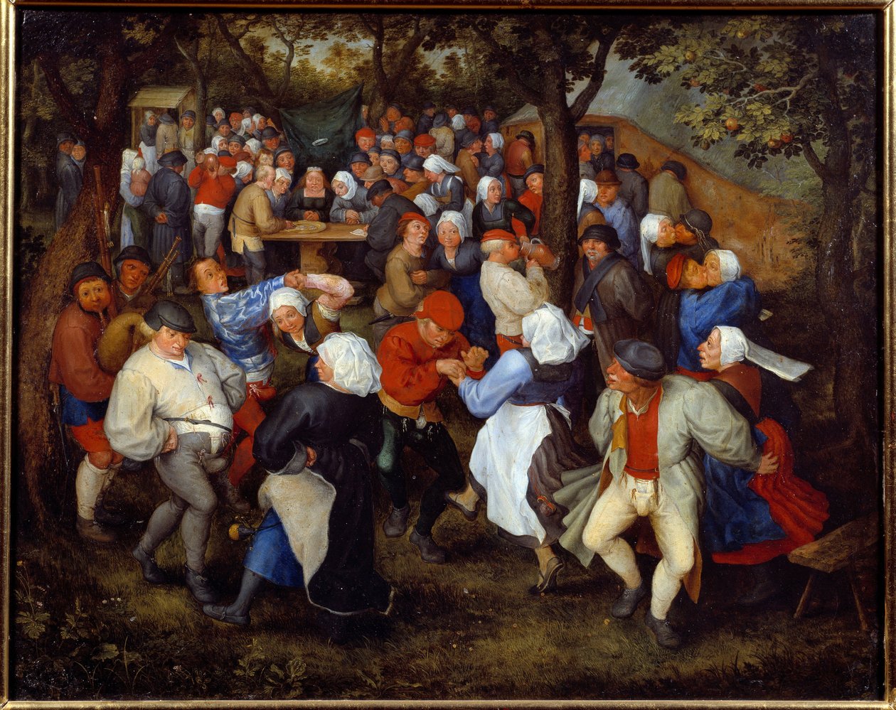 The Rose Party or the Wedding Dance by Jan the Elder Brueghel
