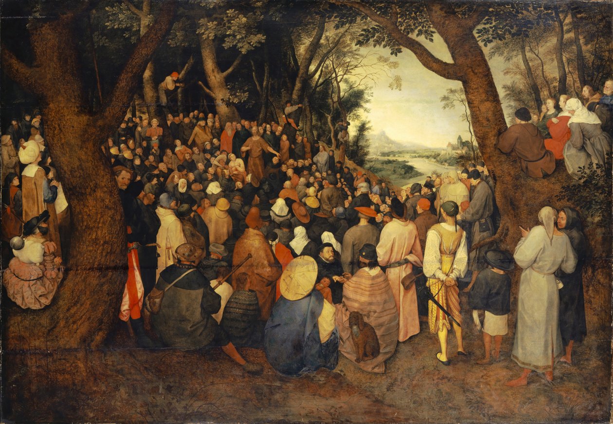 The Sermon of Saint John the Baptist, c.1598 by Jan the Elder Brueghel
