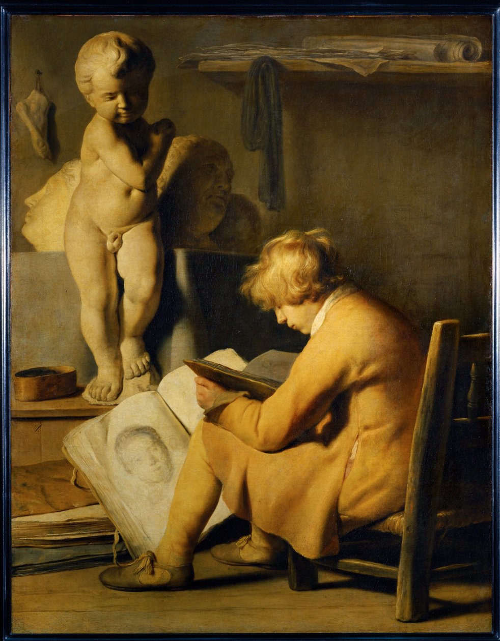 Young painter by Jan the Elder Lievens