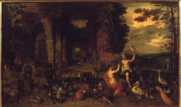 Allegory of Air and Fire by Jan the Younger Brueghel