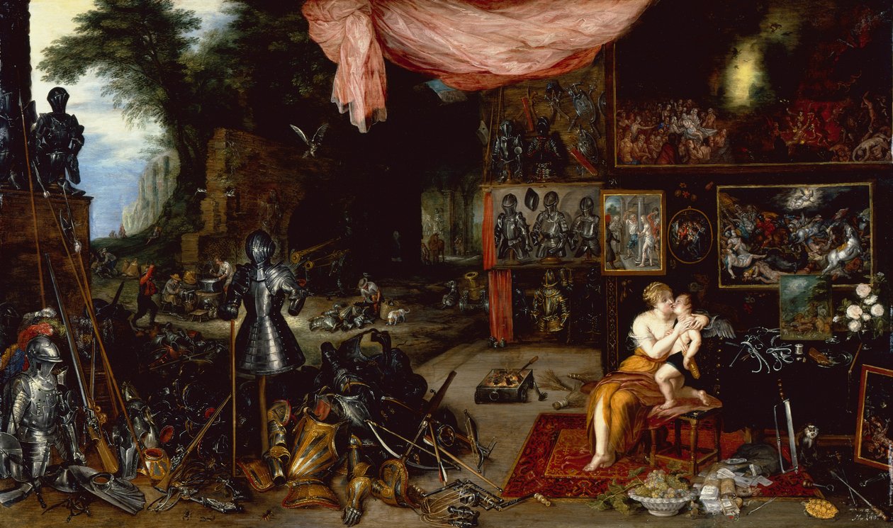 The Five Senses, Touch by Jan the Younger Brueghel