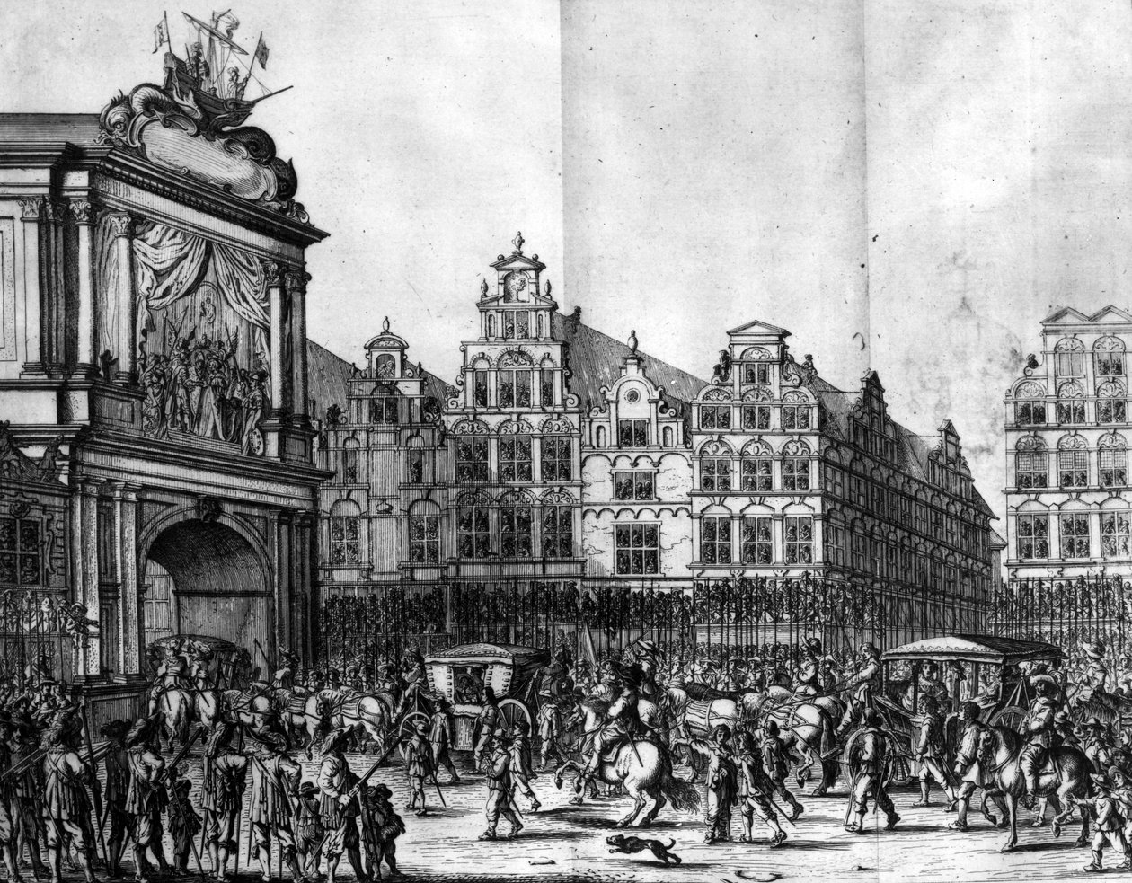 The Procession of Marie de