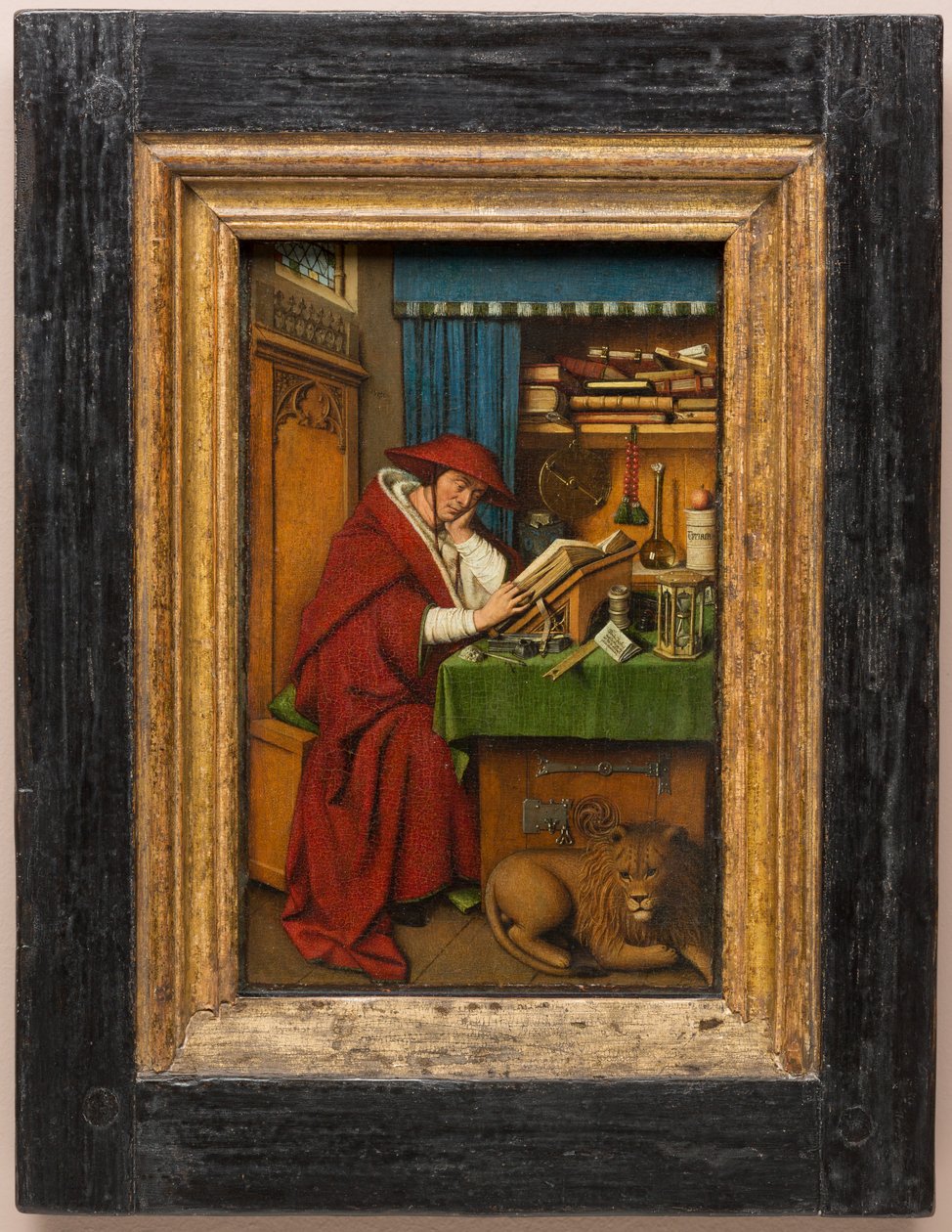 St. Jerome in His Study by Jan van (attr. to) Eyck