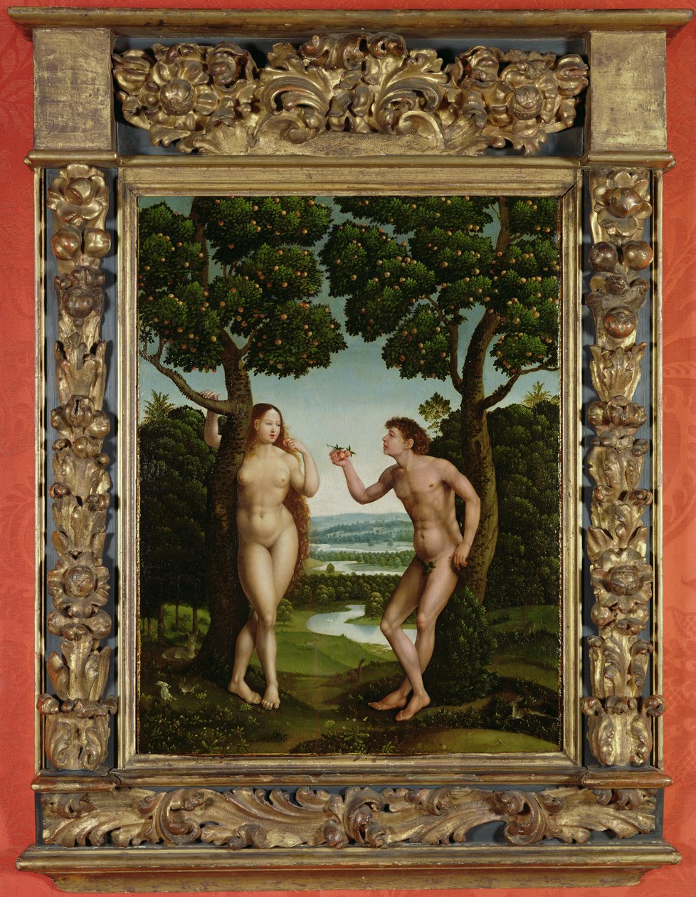 Adam and Eve by Jan van (attr. to) Scorel