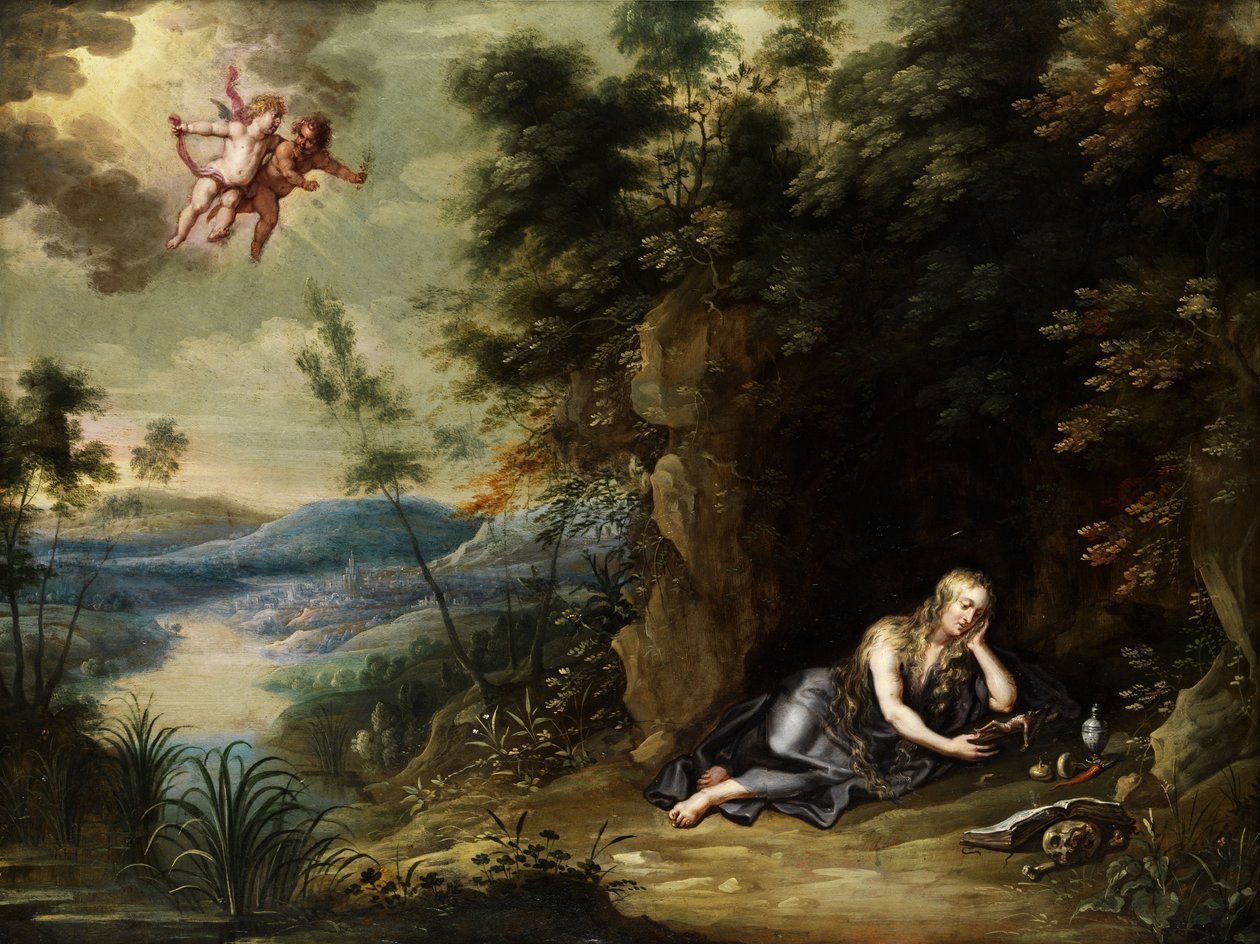 Mary Magdalene as a Hermit by Jan van Balen