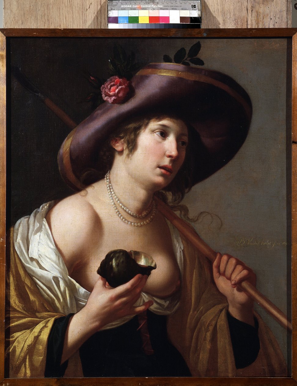 Portrait of Granida by Jan van Bijlert or Bylert