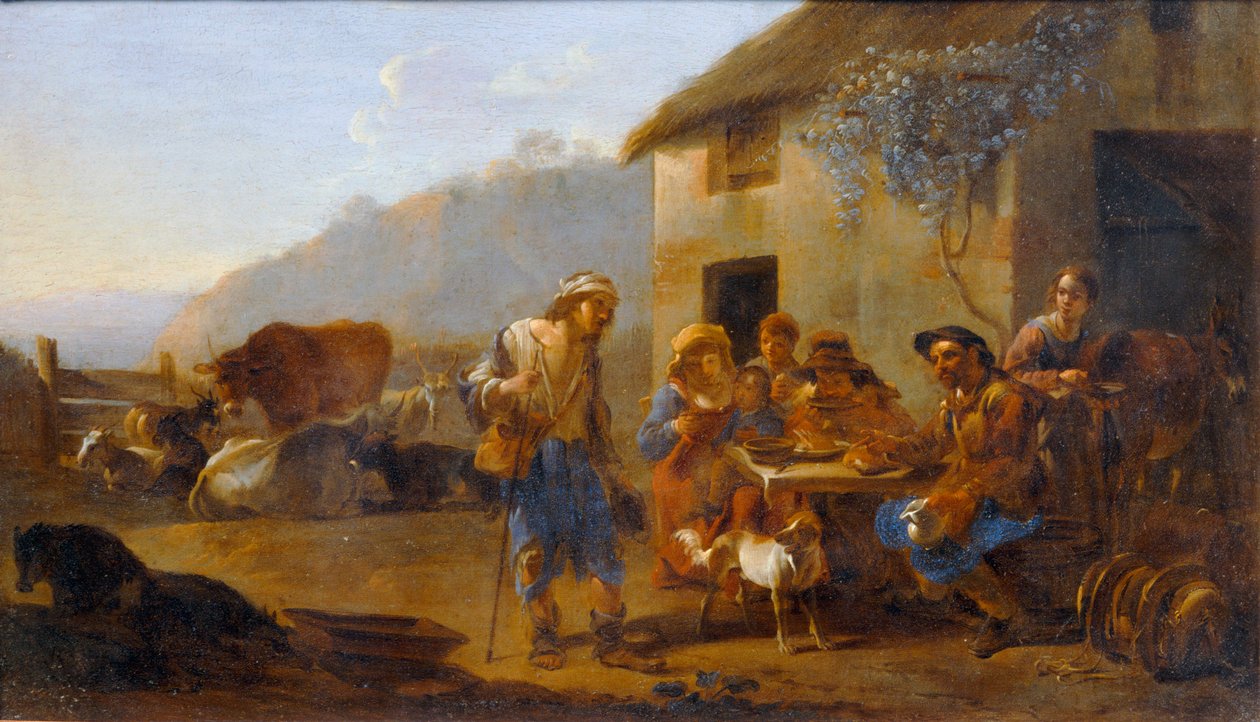 The Beggar by Jan van Bike Miel