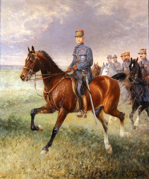 Marshal Ferdinand Foch, OM, GCB by Jan van Chelminski